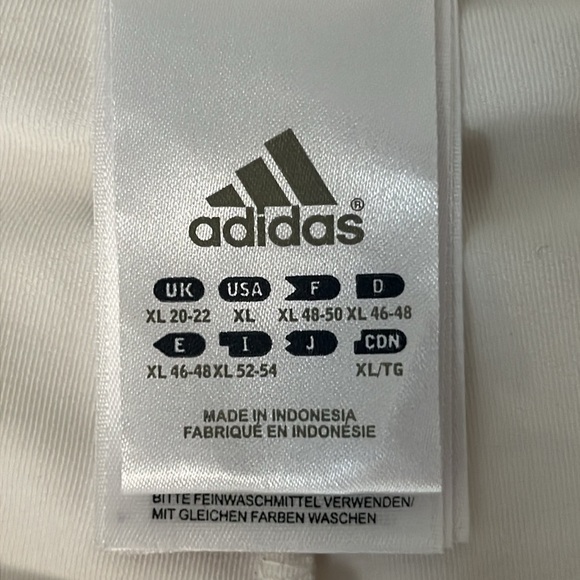 Adidas Climalite White and Yellow Tennis Skort - Picture 6 of 10